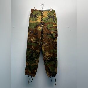 US Army Propper Men’s Camouflage Camo Cargo Tactical Pants Pockets Adjustable